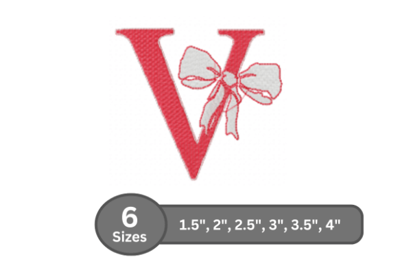 Cherry Knot Alphabet - V: A Stylish Addition