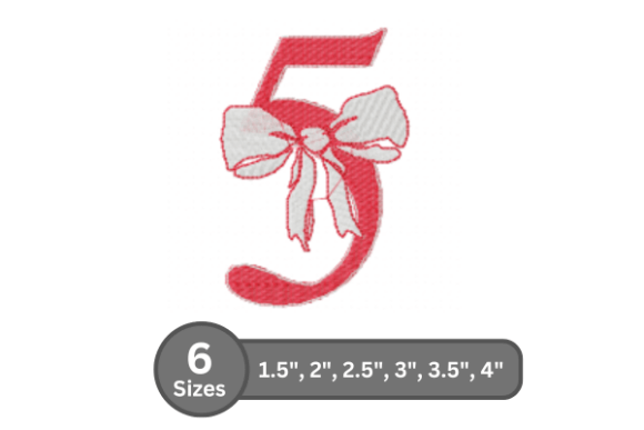 Cherry Knot Number -5: A Stylish Monogram Choice