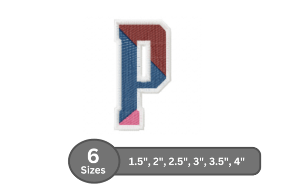 Exploring Street Varsity Alphabet -P for Personalized Gifts
