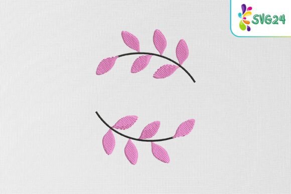 Pink Leaf Wreath: A Delicate Touch for Your Projects