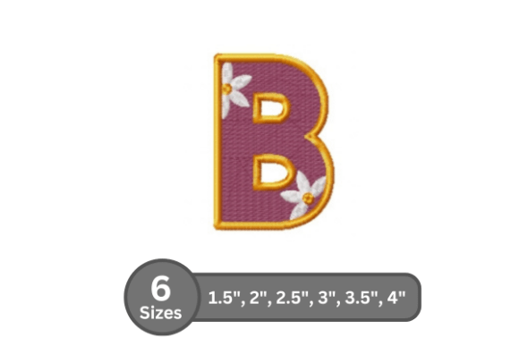 Review: Daisy Joy Alphabet -B for Holiday Embroidery