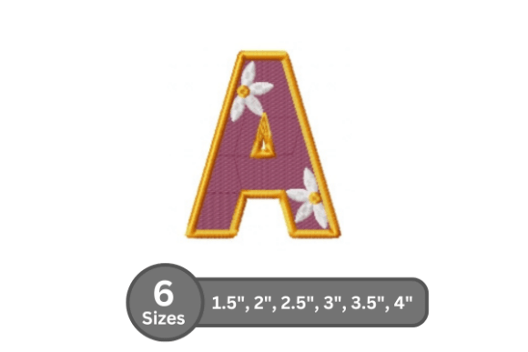 Review of Daisy Joy Alphabet -a for Embroidery Projects