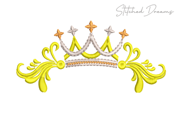 Royal Embellishment: The Crown Digital Design