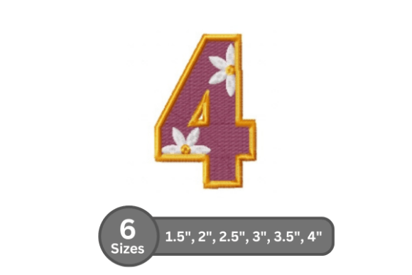 Stylish Daisy Joy Number -4 for Embroidery